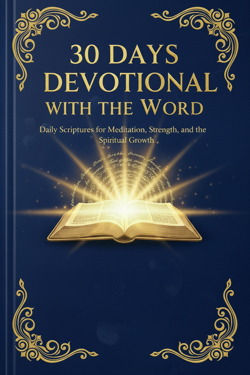 30 Days Devotional With The Word — A Daily Guide to Spiritual Growth, Faith, Peace & Victory