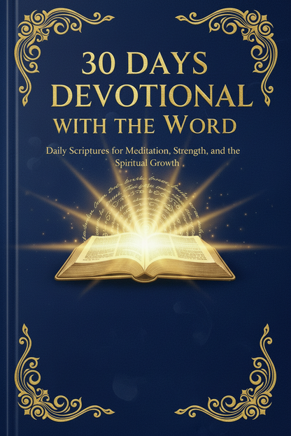 30 Days Devotional With The Word — A Daily Guide to Spiritual Growth, Faith, Peace & Victory