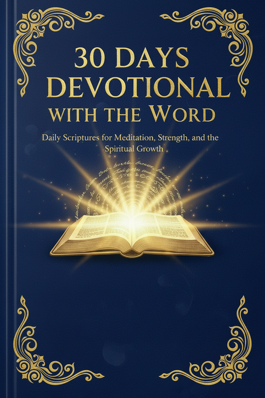 30 Days Devotional With The Word — A Daily Guide to Spiritual Growth, Faith, Peace & Victory